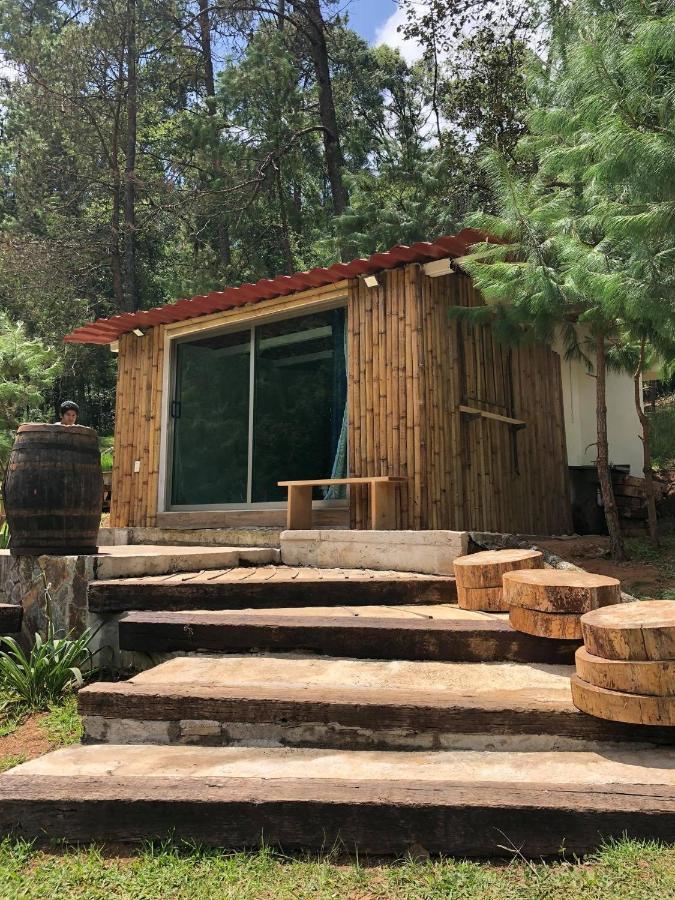 Cabana Romantica En El Bosque! Acaxochitlan Exterior photo